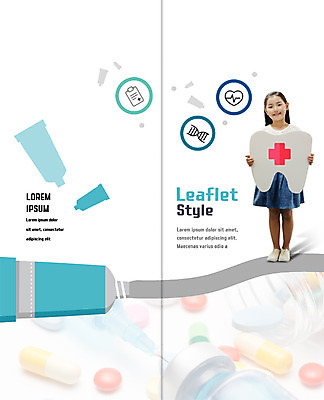PSD 템플릿 표지디자인 북디자인 출판디자인 여자 표지 어린이 리플렛 2단접지 북커버 의학 치과 주사기 한명 서기 팜플렛 알약 한국인 치아 치약 주사약 십자 이미지템플릿 1 의료기기 모션 병원 사람 동양인 위생용품 약 소화기관 파일형식