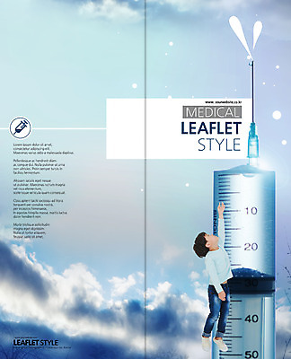 PSD 구름 템플릿 표지디자인 북디자인 출판디자인 표지 남자 어린이 리플렛 2단접지 북커버 의학 하늘 주사기 한명 서기 팜플렛 한국인 올려보기 이미지템플릿 자연요소 1 의료기기 모션 사람 동양인 파일형식