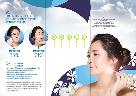 PSD 구름 템플릿 우먼라이프 표지디자인 북디자인 출판디자인 여자 내지 리플렛 북커버 3단접지 하늘 주사기 팜플렛 상반신 20대 성인 세명 뷰티 한국인 성형수술 의료성형뷰티 이미지템플릿 자연요소 라이프스타일 의료기기 사람 동양인 청년 수술 파일형식