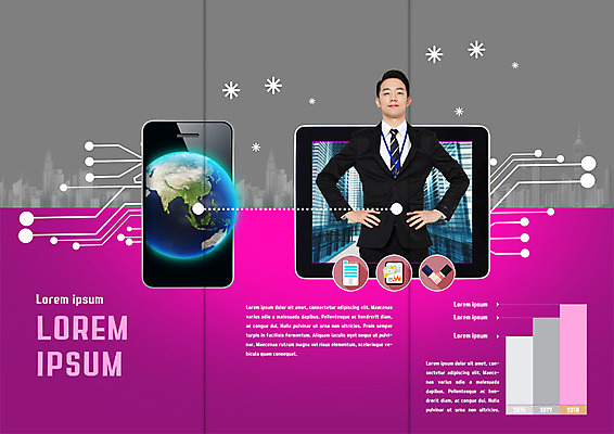 PSD 템플릿 표지디자인 북디자인 출판디자인 남자 내지 지구 리플렛 허리손 북커버 비즈니스 3단접지 한명 빌딩 팜플렛 상반신 20대 성인 스마트폰 태블릿 한국인 비즈니스맨 이미지템플릿 1 포즈 사람 동양인 청년 건물 전자제품 핸드폰 스마트기기 직장인 파일형식