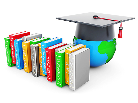 JPG 해외이미지 일러스트 학사모 졸업 사람없음 책 지구본 해외202004 해외일러스트 모자_잡화 교육 파일형식 이미지허브