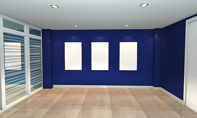 포토 JPG 해외이미지 디자인 벽 백그라운드 일러스트 유리 프레임 실내 미술 사람없음 내부 파란색 빛 우주 공백 방 흰색 발표 미술관 수집 전시회 그림 박물관 포트폴리오 해외202004 해외포토 컬러 재질 문화예술 전시 파일형식 이미지허브