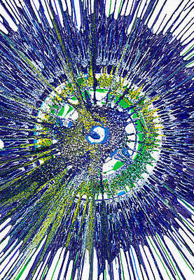 포토 JPG 해외이미지 백그라운드 이동 일러스트 추상 나선형 미술 사람없음 내부 장식 파란색 노란색 우주 어둠 페인트 에너지 광선 표현 황금 야간 남색 그림 예술가 캔버스 마법 개발 깊이 터키석 테크노 혼란 아크릴 해외202004 해외포토 자연요소 컬러 컨셉 무늬 재질 문화예술 보석 파일형식 이미지허브