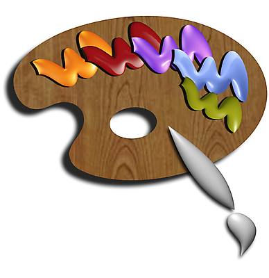 포토 JPG 해외이미지 미술 취미 사람없음 목재 빨간색 초록색 파란색 갈색 노란색 페인트 장비 공구 붓 팔레트 심볼 그림 페인트붓 해외202004 해외포토 나무 컬러 재료 문화예술 도구 파일형식 이미지허브