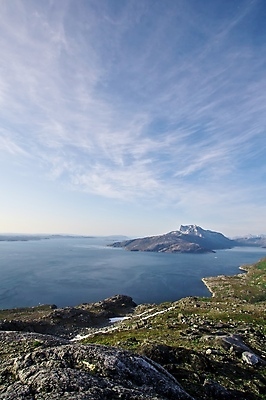 포토 JPG 해외이미지 구름 자연 하늘 산 풍경 사람없음 물 파란색 그린란드 수평선 해외202004 해외포토 자연요소 컬러 섬 덴마크 생태계 파일형식 이미지허브