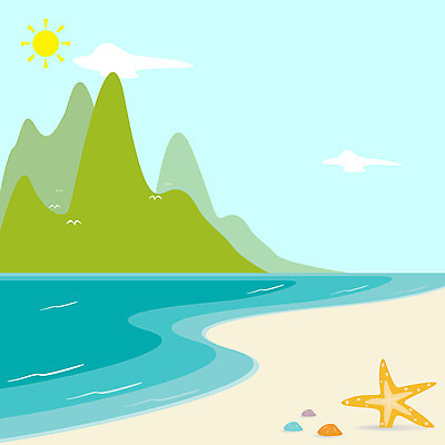 포토 JPG 해외이미지 계절 모래 바다 여행 일러스트 하늘 불가사리 산 해변 사람없음 물 여름 태양 해외202004 해외포토 자연요소 극피동물 파일형식 이미지허브