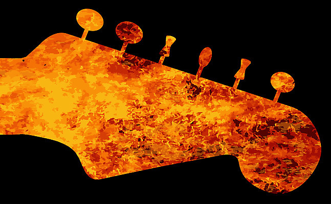 포토 JPG 해외이미지 아이콘 악기 음악 상징 일러스트 불 불꽃 사람없음 머리 금속 검은색 기계 기타 뜨거움 그림 목 고립 고체 해외202004 해외포토 자연요소 컬러 재질 현악기 문화예술 신체부위 파일형식 이미지허브