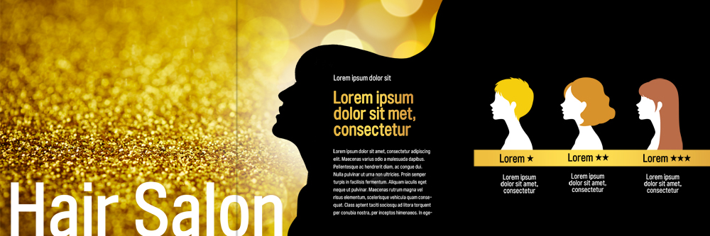 PSD 템플릿 우먼라이프 헤어스타일 표지디자인 북디자인 출판디자인 여자 실루엣 내지 리플렛 북커버 3단접지 팜플렛 여러명 성인 뷰티 미용실 머리손질 헤어관리 이미지템플릿 라이프스타일 다수 촬영기법 사람 뷰티샵 파일형식