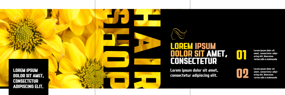 PSD 템플릿 표지디자인 북디자인 출판디자인 꽃 내지 리플렛 북커버 3단접지 팜플렛 사람없음 뷰티 미용실 머리손질 헤어관리 이미지템플릿 식물 뷰티샵 파일형식