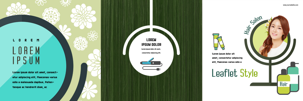 PSD 템플릿 우먼라이프 헤어스타일 표지디자인 북디자인 출판디자인 여자 표지 리플렛 북커버 3단접지 한명 팜플렛 상반신 20대 성인 뷰티 거울 한국인 미용실 머리손질 헤어관리 샴푸 고데기 의료성형뷰티 이미지템플릿 1 라이프스타일 사람 동양인 청년 위생용품 뷰티샵 헤어용품 파일형식