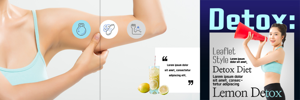 PSD 템플릿 우먼라이프 표지디자인 북디자인 출판디자인 여자 표지 리플렛 다이어트 북커버 3단접지 팜플렛 20대 성인 두명 컵 뷰티 확성기 한국인 레몬 레몬디톡스 의료성형뷰티 이미지템플릿 라이프스타일 식기 과일 건강 사람 동양인 청년 파일형식 디톡스