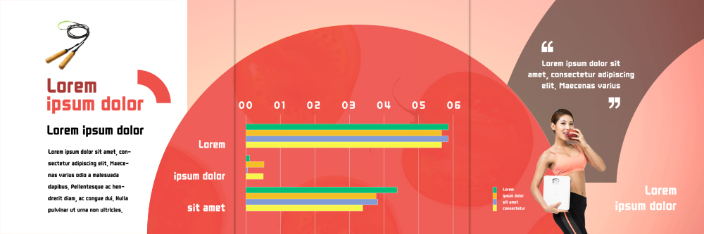 PSD 템플릿 우먼라이프 표지디자인 북디자인 출판디자인 여자 내지 리플렛 다이어트 북커버 3단접지 그래프 한명 팜플렛 상반신 20대 성인 뷰티 한국인 사과 먹기 체중계 줄넘기 이미지템플릿 1 라이프스타일 과일 모션 건강 사람 동양인 청년 운동 파일형식