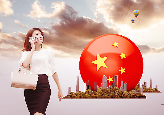 PSD 구름 편집 편집이미지 여자 별 비즈니스 하늘 한명 빌딩 20대 성인 스마트폰 노을 글로벌비즈니스 중국 한국인 핸드백 열기구 비즈니스우먼 오성홍기 통화 이미지편집 자연요소 1 아시아 가방 항공교통 모션 사람 동양인 청년 건물 핸드폰 스마트기기 글로벌 직장인 국기 파일형식