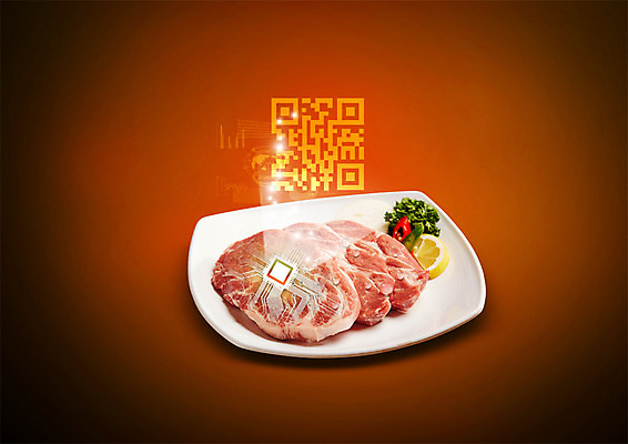 PSD 편집 편집이미지 접시 식재료 육류 스마트라이프 사람없음 레몬 스마트 반도체 QR코드 이미지편집 라이프스타일 식기 컨셉 과일 파일형식