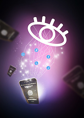 PSD 편집 편집이미지 스마트라이프 사람없음 스마트폰 눈동자 스마트 보안 지문 지문인식 이미지편집 라이프스타일 컨셉 안전 핸드폰 스마트기기 눈_신체부위 생체인식기술 파일형식