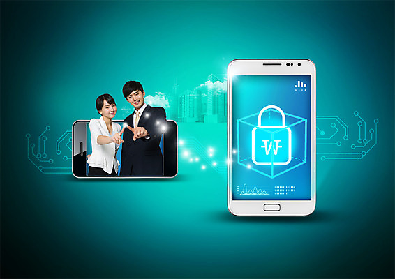 PSD 편집 편집이미지 여자 남자 자물쇠 스마트라이프 웃음 빌딩 상반신 20대 성인 두명 스마트폰 터치 한국인 비즈니스맨 비즈니스우먼 원화 스마트 보안 이미지편집 라이프스타일 컨셉 돈 비즈니스 표정 안전 사람 동양인 청년 건물 핸드폰 스마트기기 직장인 파일형식