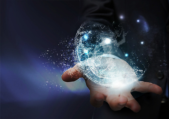 PSD 편집 편집이미지 손 스마트라이프 한명 신체부위 지구본 야간 스마트 손하트 이미지편집 자연요소 1 라이프스타일 컨셉 사람 손짓 파일형식