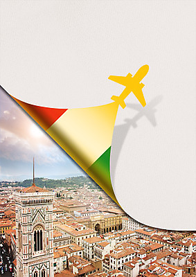 PSD 구름 편집 편집이미지 건축물 종이 여행 하늘 비행기 사람없음 이탈리아 도시 이탈리아국기 이미지편집 자연요소 건축 유럽 항공교통 대중교통 국기 파일형식