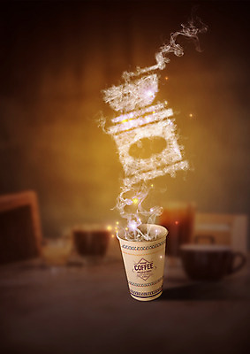 PSD 편집 편집이미지 커피 음식 사람없음 수증기 커피잔 테이크아웃컵 핸드밀 이미지편집 음료 잔 컵 커피용품 파일형식