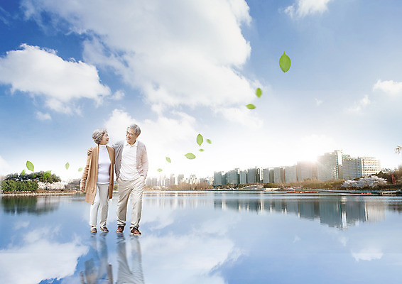 PSD 구름 편집 편집이미지 여자 노년 남자 바다 하늘 나뭇잎 물그림자 서기 빌딩 성인 두명 환경 노부부 한국인 이미지편집 자연요소 부부 잎 모션 그림자 사람 동양인 건물 파일형식