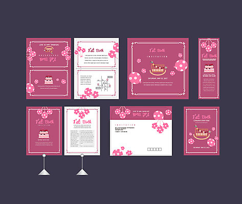 템플릿 배너템플릿 조류 이벤트 사람없음 세트 케이크 현수막 전단 엽서 초대장 생일축하 풍선 약도 돌잔치 아기침대 첫돌 소봉투 행사세트 행사템플릿 AI파일 동물 배너 지도 디저트 편지봉투 카드_감사 아기용품 돌_생일 침대 축하 생일 편지 홍보물 파일형식 벡터