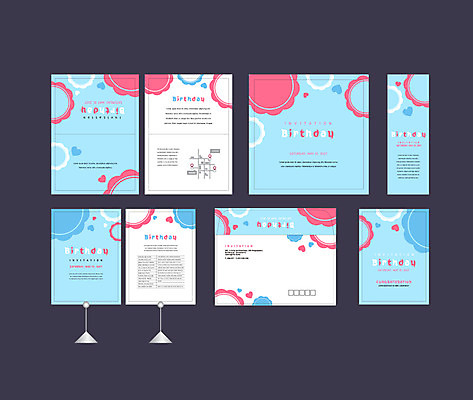 템플릿 배너템플릿 무늬 이벤트 사람없음 세트 현수막 하트 생일 전단 엽서 초대장 생일축하 약도 원형프레임 소봉투 행사세트 행사템플릿 AI파일 모양 배너 기념일 지도 편지봉투 카드_감사 프레임 축하 원형 편지 홍보물 파일형식 벡터