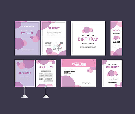 템플릿 배너템플릿 이벤트 사람없음 세트 현수막 원형 생일 전단 엽서 초대장 생일축하 약도 소봉투 행사세트 행사템플릿 AI파일 도형 배너 기념일 지도 편지봉투 카드_감사 축하 편지 홍보물 파일형식 벡터