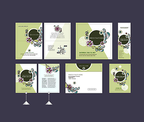 템플릿 배너템플릿 꽃무늬 나뭇잎 이벤트 사람없음 세트 현수막 전단 엽서 초대장 초대 약도 오픈행사 젠탱글 소봉투 행사세트 행사템플릿 AI파일 배너 꽃 잎 지도 무늬 편지봉투 카드_감사 오픈 편지 홍보물 파일형식 벡터