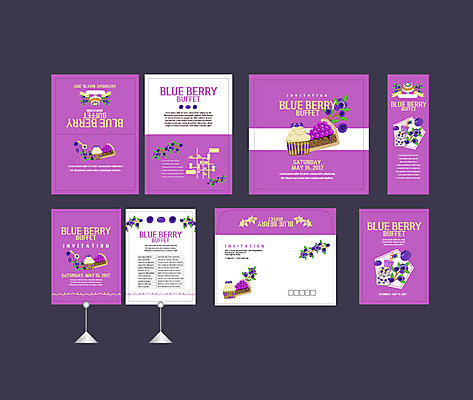 템플릿 배너템플릿 이벤트 사람없음 세트 현수막 컵케이크 전단 블루베리 엽서 초대장 파이 약도 오픈행사 소봉투 행사세트 행사템플릿 AI파일 배너 빵 지도 과일 편지봉투 카드_감사 케이크 오픈 편지 홍보물 파일형식 벡터