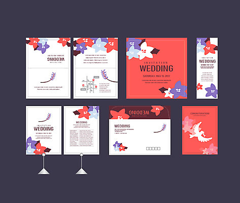 템플릿 배너템플릿 꽃 결혼 꽃무늬 조류 이벤트 사람없음 세트 현수막 전단 청첩장 엽서 초대장 약도 소봉투 행사세트 행사템플릿 AI파일 식물 동물 배너 지도 무늬 편지봉투 카드_감사 편지 홍보물 파일형식 벡터