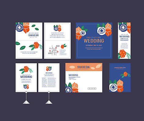 템플릿 배너템플릿 꽃 결혼 꽃무늬 이벤트 사람없음 세트 현수막 전단 청첩장 엽서 초대장 약도 소봉투 행사세트 행사템플릿 AI파일 식물 배너 지도 무늬 편지봉투 카드_감사 편지 홍보물 파일형식 벡터