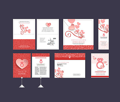 템플릿 배너템플릿 리본 결혼 이벤트 사람없음 세트 현수막 하트 전단 청첩장 엽서 초대장 약도 다이아몬드반지 소봉투 행사세트 행사템플릿 AI파일 모양 배너 지도 편지봉투 카드_감사 반지 편지 홍보물 파일형식 벡터