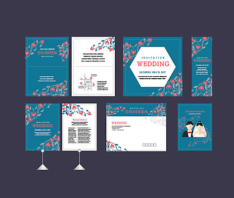 템플릿 배너템플릿 여자 남자 결혼 식물문양 이벤트 두명 세트 현수막 전단 청첩장 엽서 초대장 약도 당초문 소봉투 행사세트 행사템플릿 AI파일 식물 문양 배너 지도 편지봉투 카드_감사 사람 편지 홍보물 파일형식 벡터