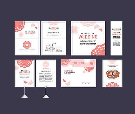 템플릿 커플 배너템플릿 여자 남자 꽃 결혼 무늬 이벤트 두명 세트 현수막 전단 청첩장 엽서 초대장 약도 나비문양 소봉투 행사세트 행사템플릿 AI파일 식물 문양 배너 지도 관계 편지봉투 카드_감사 사람 편지 홍보물 파일형식 벡터