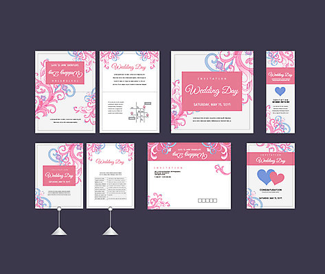 템플릿 배너템플릿 결혼 식물문양 이벤트 사람없음 세트 현수막 하트 전단 청첩장 엽서 초대장 약도 당초문 소봉투 행사세트 행사템플릿 AI파일 모양 식물 문양 배너 지도 편지봉투 카드_감사 편지 홍보물 파일형식 벡터