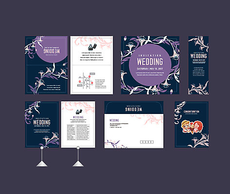 템플릿 배너템플릿 여자 남자 결혼 식물문양 이벤트 세트 현수막 전단 청첩장 엽서 초대장 약도 당초문 소봉투 행사세트 행사템플릿 AI파일 식물 문양 배너 지도 편지봉투 카드_감사 사람 편지 홍보물 파일형식 벡터