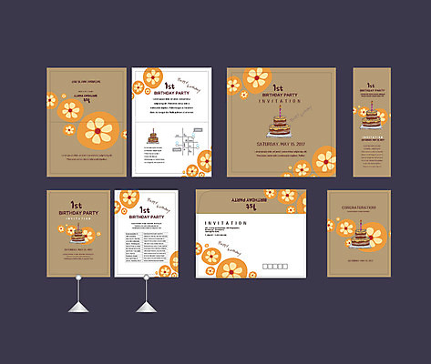 템플릿 배너템플릿 이벤트 사람없음 세트 케이크 현수막 생일 전단 엽서 초대장 생일축하 약도 돌잔치 첫돌 소봉투 행사세트 행사템플릿 AI파일 배너 기념일 지도 디저트 편지봉투 카드_감사 돌_생일 축하 편지 홍보물 파일형식 벡터