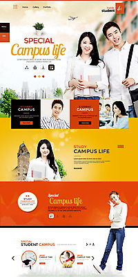 PSD 템플릿 여자 교육 남자 어린이 대학생 웹템플릿 청소년 여러명 20대 성인 10대 홈페이지 홈페이지시안 한국인 청소년교육 랜딩페이지 십대만 성인만 이미지템플릿 학생 다수 사람 동양인 청년 파일형식