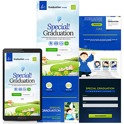 PSD 템플릿 학생 여자 교육 남자 꽃 웹템플릿 학사모 졸업 모바일 졸업식 여러명 책 스마트폰 모바일템플릿 모바일웹 이미지템플릿 식물 모자_잡화 다수 사람 핸드폰 스마트기기 파일형식