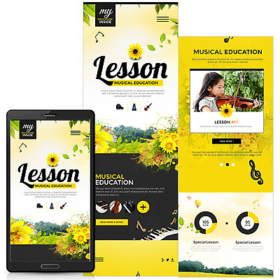PSD 템플릿 여자 교육 꽃 어린이 웹템플릿 음표 모바일 해바라기 스마트폰 한국인 바이올린 모바일템플릿 모바일웹 음악교육 소녀한명만 이미지템플릿 식물 기호 음악 현악기 사람 동양인 핸드폰 스마트기기 여자한명만 소녀만 파일형식