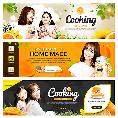 PSD 템플릿 여자 교육 딸 어린이 웹템플릿 오렌지 모녀 엄마 여러명 성인 30대 한국인 이벤트배너 웹배너 여자만 이미지템플릿 배너 다수 과일 가족 사람 동양인 장년 파일형식