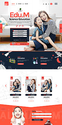 PSD 템플릿 여자 교육 딸 행복 어린이 웹템플릿 엄마 여러명 성인 30대 홈페이지 홈페이지시안 한국인 랜딩페이지 이미지템플릿 감정 다수 가족 사람 동양인 장년 파일형식