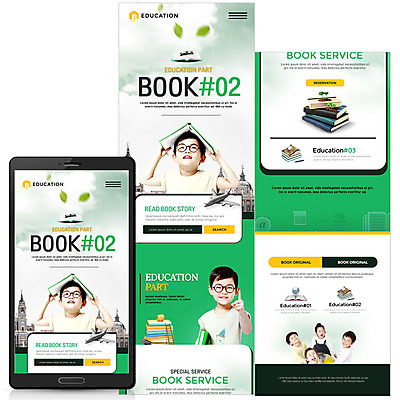 PSD 템플릿 여자 어린이교육 교육 남자 어린이 웹템플릿 모바일 여러명 책 스마트폰 한국인 모바일템플릿 모바일웹 이미지템플릿 다수 사람 동양인 핸드폰 스마트기기 파일형식