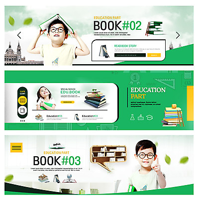 PSD 템플릿 여자 어린이교육 교육 남자 어린이 웹템플릿 책 세명 한국인 이벤트배너 웹배너 어린이만 이미지템플릿 배너 사람 동양인 파일형식