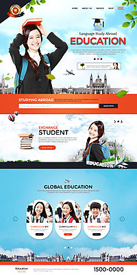 PSD 외국인 템플릿 여자 교육 남자 웹템플릿 청소년 동양인 여러명 10대 홈페이지 홈페이지시안 한국인 청소년교육 랜딩페이지 십대만 이미지템플릿 다수 사람 인종 파일형식