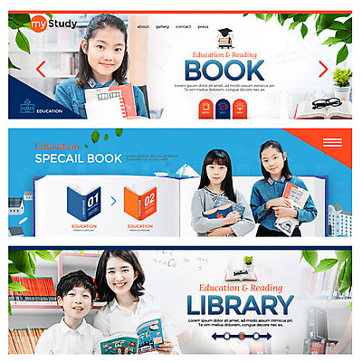 PSD 템플릿 여자 교육 남자 초등학생 어린이 웹템플릿 학교 초등교육 여러명 20대 성인 책 교사 한국인 도서관 이벤트배너 웹배너 이미지템플릿 직업 학생 배너 다수 사람 동양인 청년 파일형식