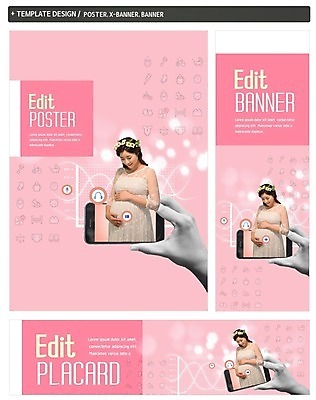 PSD 손 배너 배너템플릿 여자 가로배너 ZIP 포스터 세로배너 성인 두명 30대 스마트폰 세트 임산부 한국인 현수막 육아박람회 템플릿 사람 동양인 신체부위 가로 세로 장년 핸드폰 스마트기기 임신 박람회 파일형식