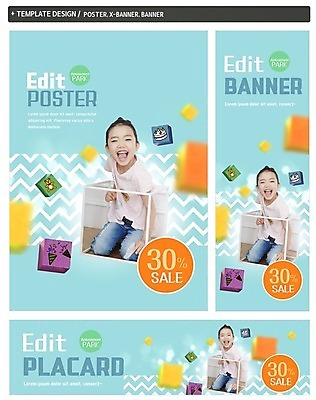 PSD 배너 배너템플릿 여자 가로배너 ZIP 포스터 세로배너 어린이 한명 웃음 앉기 소녀 세트 상자 세일 한국인 현수막 어린이날 템플릿 1 기념일 모션 표정 사람 동양인 가로 세로 파일형식