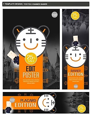 PSD 배너 배너템플릿 가로배너 ZIP 포스터 세로배너 어린이 한명 세트 세일 놀이공원 현수막 어린이날 템플릿 1 기념일 사람 가로 세로 테마파크 파일형식