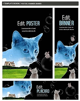 PSD 구름 배너 배너템플릿 가로배너 ZIP 포스터 세로배너 하늘 주택 잔디 사람없음 반려동물 세트 고양이 현수막 물방울 러시안블루 반려 자연요소 식물 동물 템플릿 포유류 건물 가로 세로 파일형식